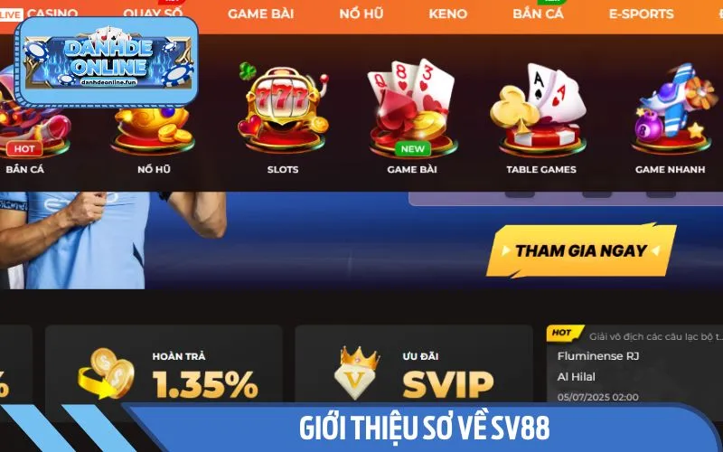 SV88 - Cái tên có sức hút đặc biệt mà phủ sóng khắp các hội nhóm cá độ