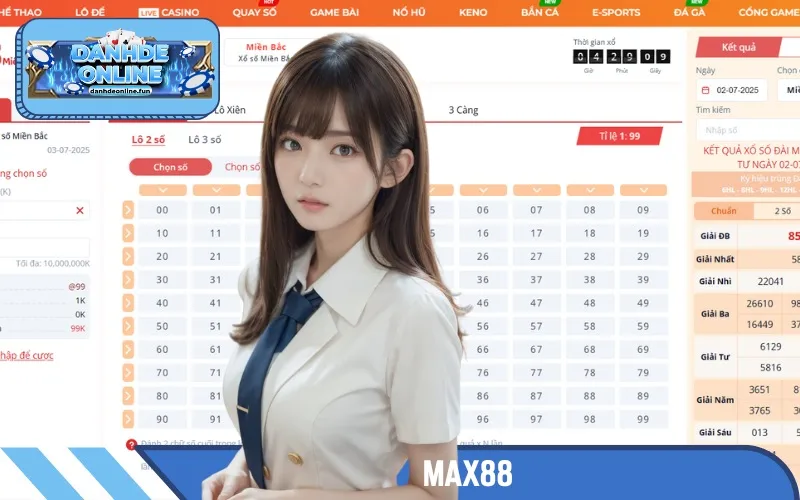 Max88 cung cấp ứng dụng đặt cược tiện lợi, tốc độ xử lý cực nhanh