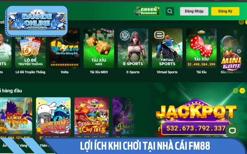 Ưu điểm của nhà cái FM88