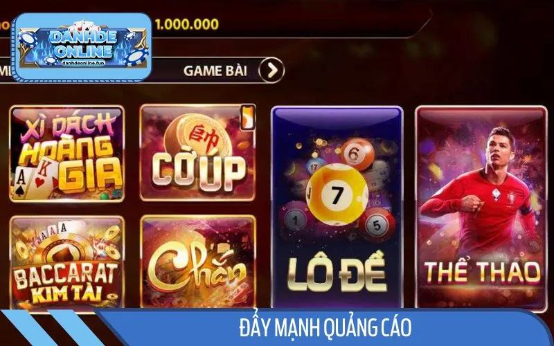 Hệ thống kém uy tín thường đẩy mạnh quảng cáo ảo