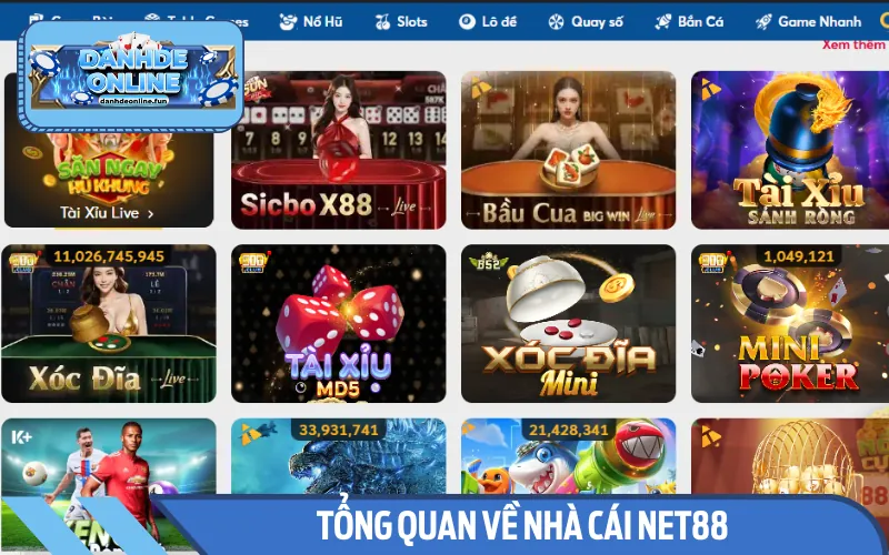 Giới thiệu nhà cái Net88